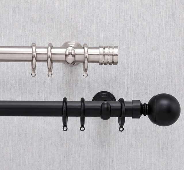 Hallis Hudson Neo 28mm Metal Curtain Poles