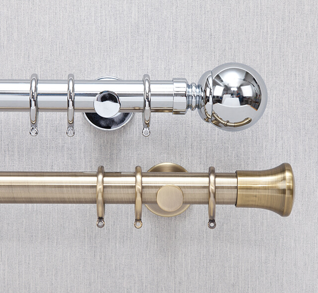 Hallis Hudson Neo 35mm Metal Curtain Poles