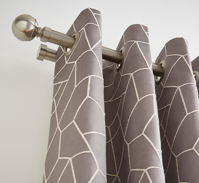 Neo Double Curtain Poles