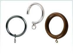 curtain pole accessories rings