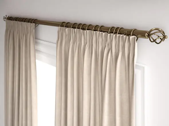 Recess Curtain Poles