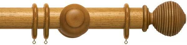 Wooden Curtain Poles From Polesandblinds Com
