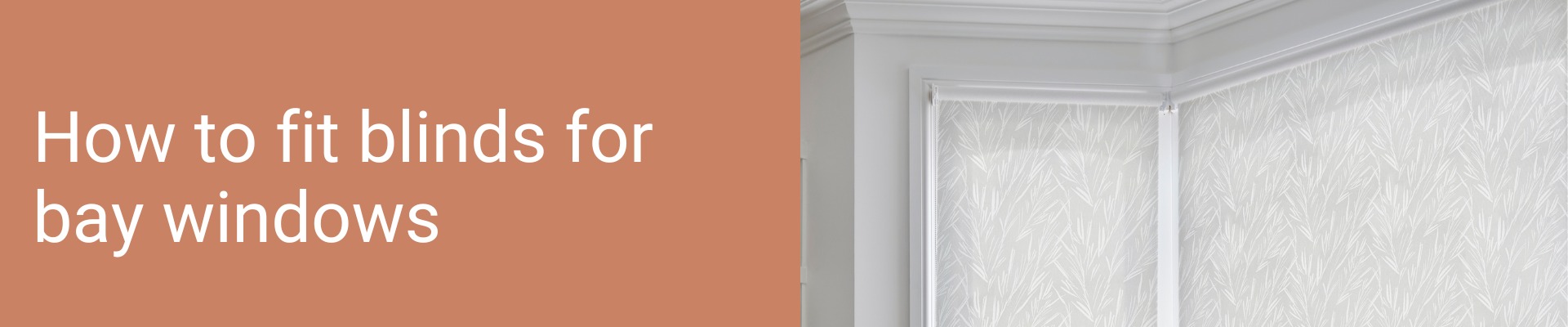 blinds for straight-sided bay windows