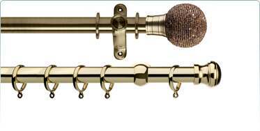 Metal Curtain Poles Polesandblinds Com