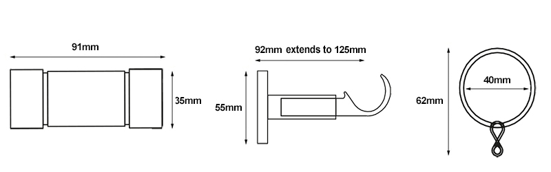 Speedy Aspect Curtain Pole Measurements